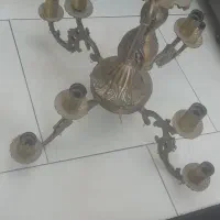 لوستر برنزی یا برنجی ۴شعله