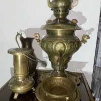 سماور ذغالی برنج