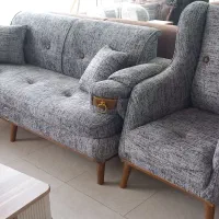 /مبل راحتــی عمارتـ با چوب گردو بادوام)اقساط