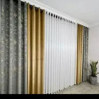پارچه پرده مخمل طلاکوب