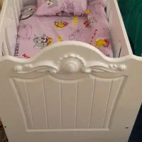 گهواره چوبی|تخت و صندلی بچه|تهران, عبدل‌آباد|دیوار