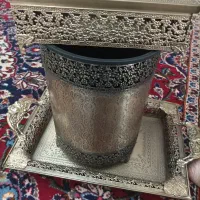 سینی وسطل وجا دستمال کاغذی