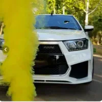 سپر اسپرت فایبر گلس دنا جلو عقب