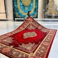 فرش مدل مهرو(-* خشتی با ریشه بندی محکم