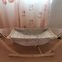 گهواره پایه چوبی نو استفاده نشده با قیمت استثنایی