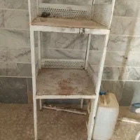 میز کار اهنی سنگین و مقاوم