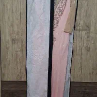 لباس مجلسی گلبهی رنگ|لباس|خمینی‌شهر, |دیوار