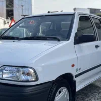 پراید سفید مدل 1396