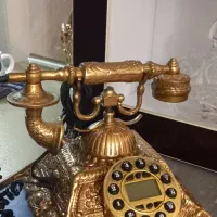 گوشی تلفن برنزی