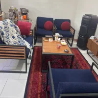 ی دست مبل با ی میز نهارخوری دونفره
