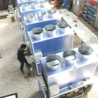 هیتر صنعتی گلخانه‌ای 300هزار کیلوکالری دودکش‌دار