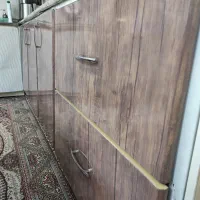 کابینت MDF با سنگ|جاکفشی، کمد، دراور|شهرکرد, |دیوار