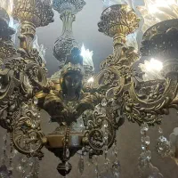 لوستر برنز 6 شاخ