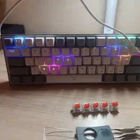 کیبرد رددراگون k617|قطعات و لوازم جانبی رایانه|کیش, |دیوار