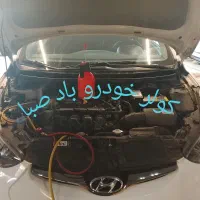 شارژ گاز کولرخودرو ماشین سیارگازهایR134-R12-1234yf