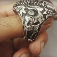 فخر چزگی انگشتر یاقوت زرد باباقوری شجر