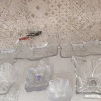 سرویس بلور میوه خوری شیرینی خوری  آجیل خوری|ظروف سرو و پذیرایی|اصفهان, قهجاورستان|دیوار