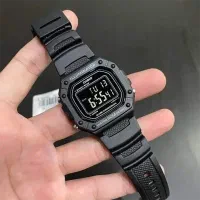 ساعت اسپرت ضدآب تمام مشکی کاسیو Casio W-218H-1BV