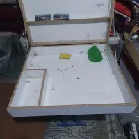 جعبه با میز|میز تحریر و کامپیوتر|ایرانشهر, |دیوار