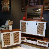 آینه کنسول میز تلویزیون جاکفشی