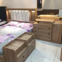 تخت سرویس خواب دونفره و تکنفره|تخت و سرویس خواب|قم, کاسه گران|دیوار