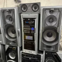 ضبط ژاپنی jvcبا قدرت 7000وات بلوتوثی|سیستم صوتی خانگی|گرگان, |دیوار