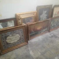 ۵عددتابلو ۲عدد اینه ۱۲۰در ۸۰ر۱۲۰ در ۷۰ و۱۰۰ در۸۰