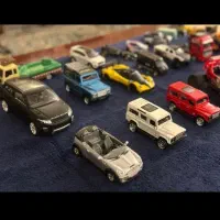 تعدادی ماکت ماشین  خارجی