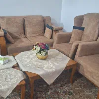 مبل گردویی۹نفره- شوش