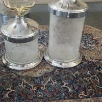 سطل و جادستمال بانکه شیشه ای