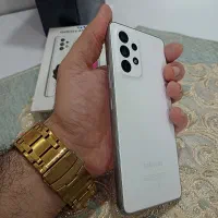 A53 (256 گیگ) لازرورقی کاملا مشابه نو|موبایل|رشت, یخسازی|دیوار