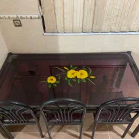 میز و صندلی ناهارخوری ۶ نفره|میز و صندلی غذاخوری|شیروان (خراسان), |دیوار