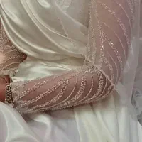لباس عروس مناسب عقد و نامزدی جنس ساتن و سنگ|لباس|رشت, شهرک قدس|دیوار