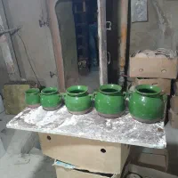 دیزی سفالی گلدان ظروف سفال