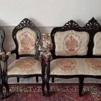 مبل استیل ۹ نفره در حد نو