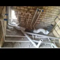 لوله کشی برق آب و فاضلاب تضمینی|خدمات پیشه و مهارت|شیراز, پودنک|دیوار