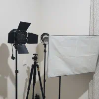 سافت باکس ۳ تایی با ریموت تریگر