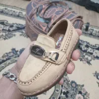 گفش بچه شمار ۲۱ تمام چرم اصلی