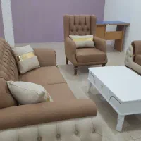 مبل منیال کد۴۴۴|مبلمان خانگی و میز عسلی|آران و بیدگل, |دیوار