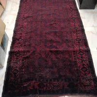 قالیچه دستباف پشمی طرح ترکمن