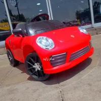 ماشین شارژی Porsche قرمز سوئیچ و دسته دنده دار|اسباب‌‌بازی|تهران, مسعودیه|دیوار