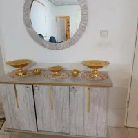 ست کامل آینه کنسول میز تی وی و جاکفشی