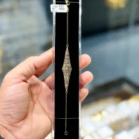 دستبند زیتونی طلا ۱۸ عیار