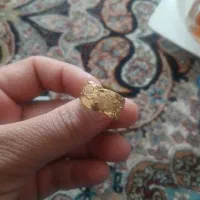 انگشتر نقره چهارگرمه خورده ایی هست نزدیک ۵ گرم|جواهرات|بیرجند, |دیوار