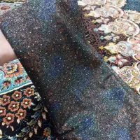 پارچه لمه زر دار ۲ متر و۲۰ سانتی