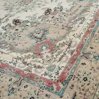 ۲ تخته قالی ۹ متری جفت در حد نو|فرش|بجنورد, |دیوار