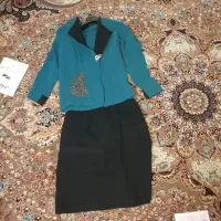 لباس مجلسی و کت و دامن در حد نو|لباس|زارچ, |دیوار