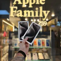 آیفون 15 پرو/ پرومکس 256 گیگ معاوضه با تمام مدل ها