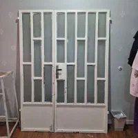 فروش درب آهنی دو لنگه بدون ۴چوب
