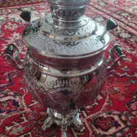 سماور برنزی ۱۲ نفره نو و آکبند